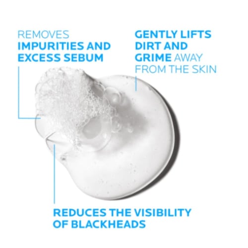 لاروش بوزاي - جل ايفاكلار الرغوي المنقي للبشرة الد...