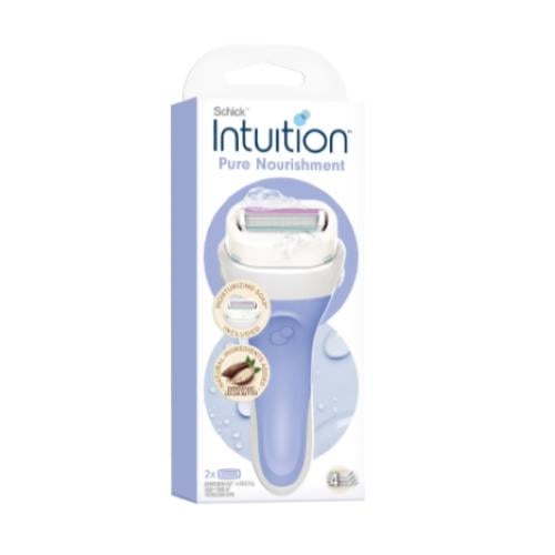 شيك انتويشن - شفرة حلاقة نسائية بيور نوريشمنت بزبد...