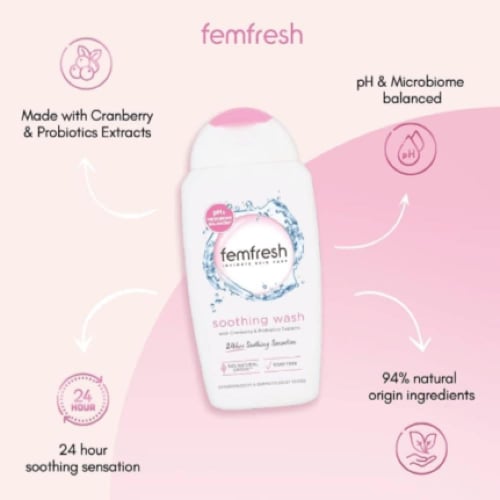فيم فريش - غسول ملطف للمناطق الحميمية العناية القص...