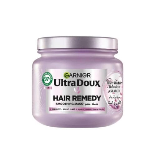 غارنييه - ماسك شعر الترا دوكس خلاصة ماء الأرز والن...