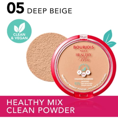 برجوا - بودرة الوجه هيلثي ميكس - 05 Deep Beige