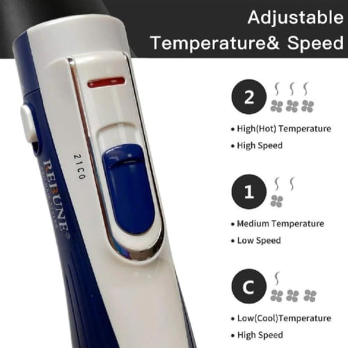 ريبون - مصفف احترافي للشعر RE-2025-2 مع ملحقين