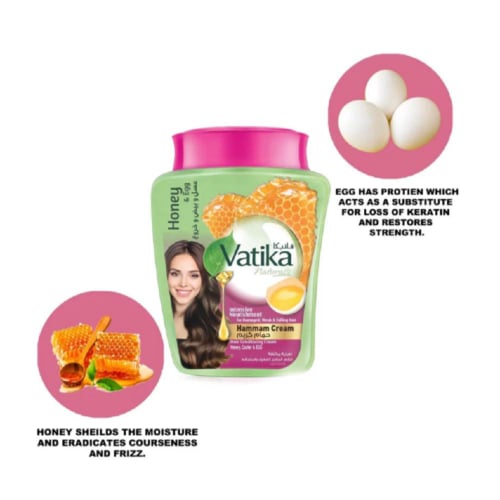 فاتيكا - حمام زيت تغذية مكثفة بالعسل والبيض - 1 كي...