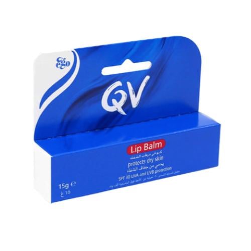 كيوفي - مرطب الشفاه - 15جرام - QV