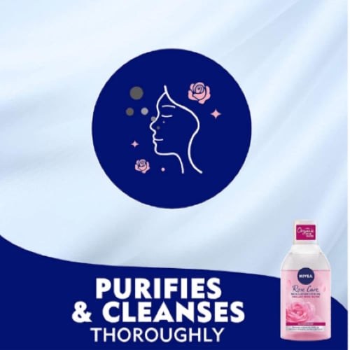 نيفيا - ماء ميسيلار لإزالة المكياج بماء الورد العض...