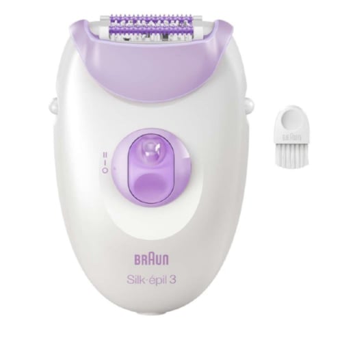 براون - ماكينة ازالة الشعر سيلك ابيل 3 - بنفسجي -...