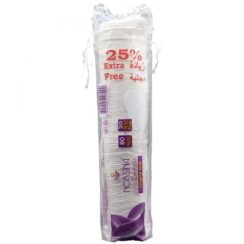 نورسينا - قطن شرائح دائرية لإزالة المكياج وتنظيف ا...