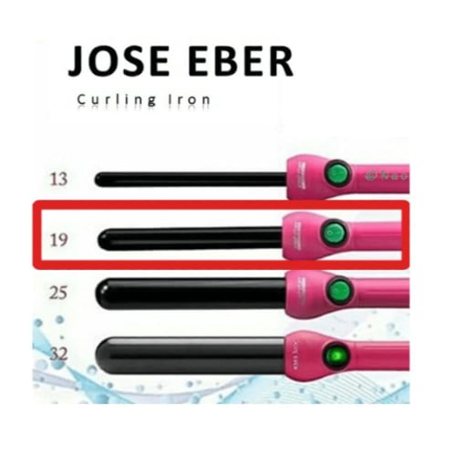 جوسي ايبر - مكواة تلفيف الشعر برو سيريس - 19 ملم