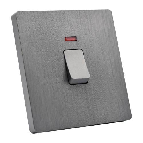 مفتاح مكيف 7*7 45 امبير رصاصي