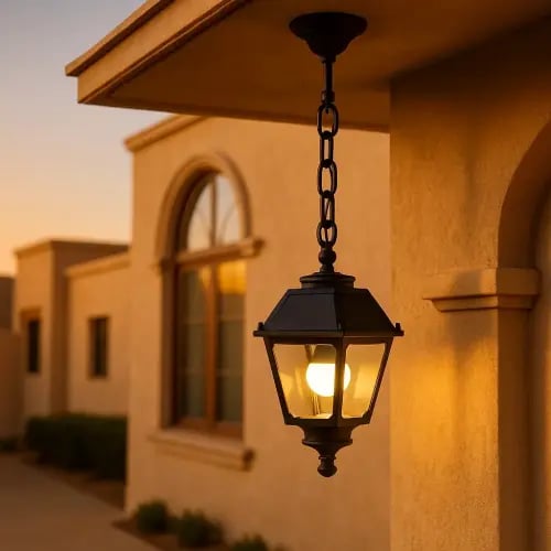 فانوس علاقي اسود