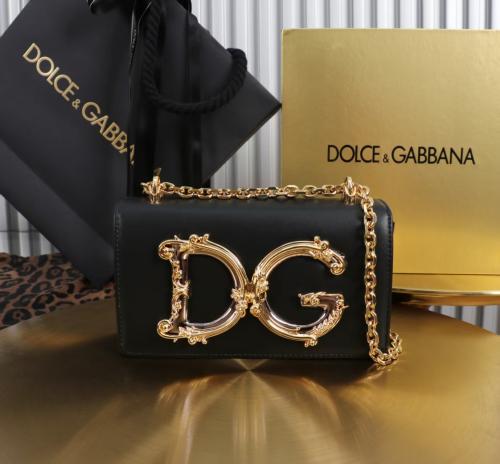 Dolce & Gabbana DG Girls Leather Crossbody