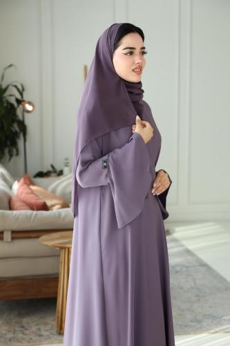 #عبايه 509 بنفسجي