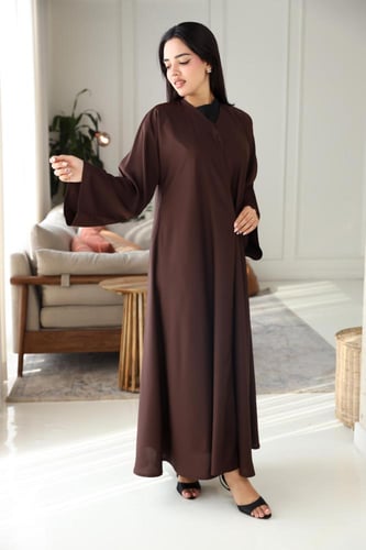 #عبايه 603 بني