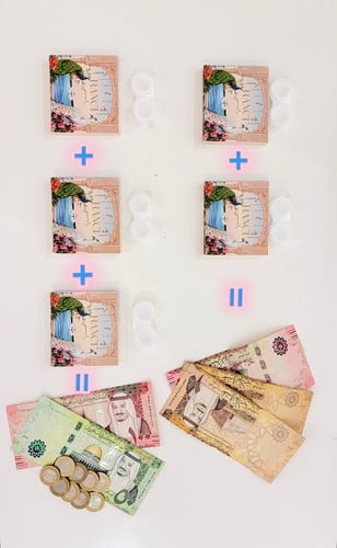 عرض عدستين او 3 عدسات