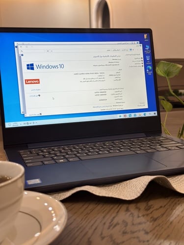 لابتوب Lenovo الأزرق الثلجي معالج Core i5