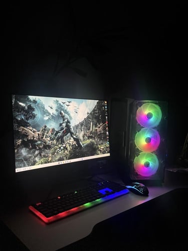 كمبيوتر ألعاب Pc Gaming بمعالج i5 كرت 1650