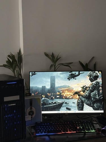 كمبيوتر PC ألعاب وتصميم ومونتاج i5