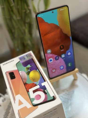 جوال سامسونج A51 بكرتونه