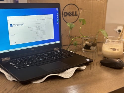 لابتوب DELL معالج Core i7 بكرتونه