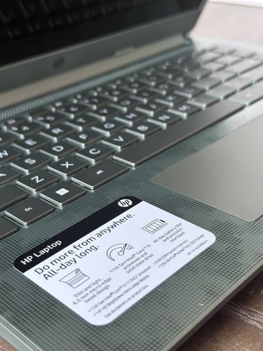 لابتوب HP بكرتونه بمعالج Core i5