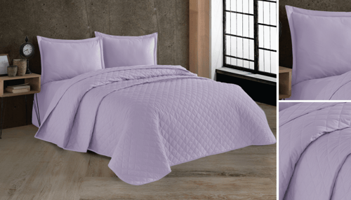 Sمفرش كوين نفر ونصDEMET+مفرش فندقي