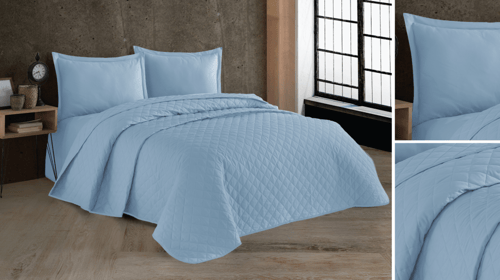 Sمفرش كوين نفر ونصFOREVERP+مفرش فندقي