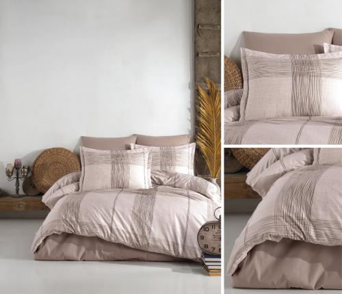 Sمفرش كوين نفر ونصKARIN+مفرش فندقي