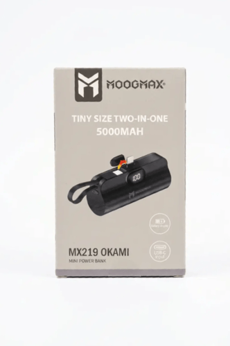 بنك طاقة لاسلكي مغناطيسي صغير الحجم من نوع Moogmax...