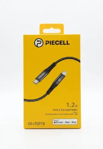 1.2 meter charging cable USB-C to LIGHTNING braide...
