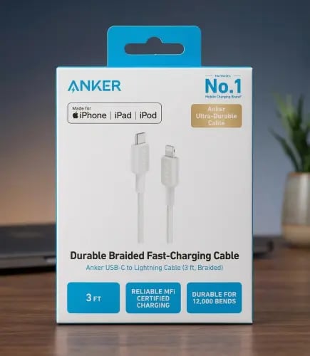 Charging cable 0.9 meter USB-C to LIGHTNING (iPhon...