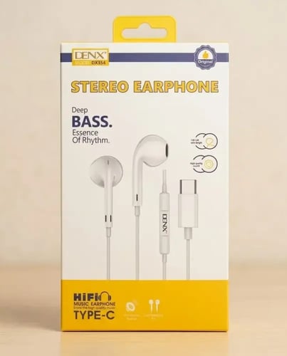 Wired USB-C earphones from DENX