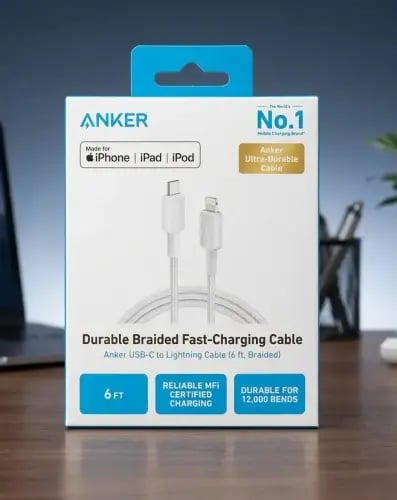 Charging cable 1.8 meter USB-C to LIGHTNING (iPhon...