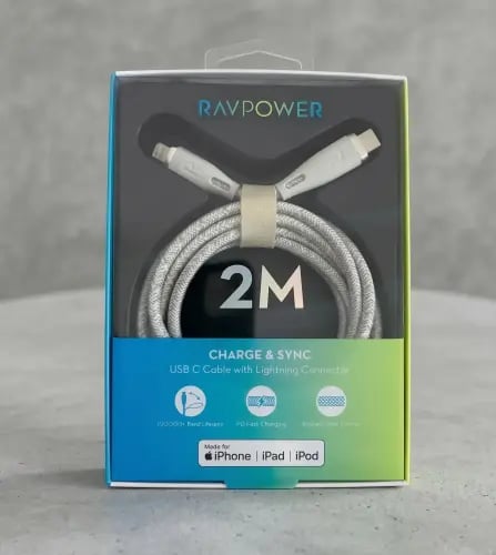 Charging cable 2 meters USB-C to LIGHTNING (iPhone...