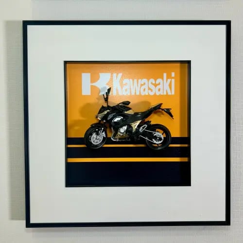 Kawasaki Motorcycle - 3D Frame