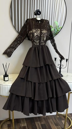 فستان سحر الليل – فخامة راقية بإطلالة ملكية