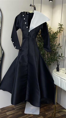 فستان نويرا - أناقة تكسيدو بلمسة كوتور