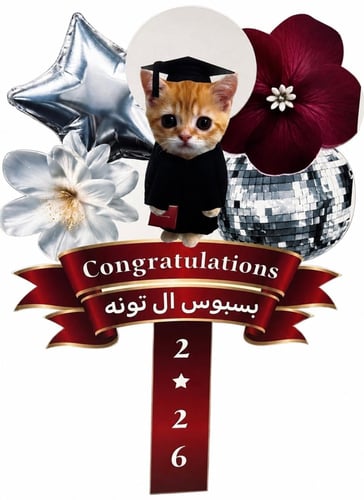 لوحة تخرج