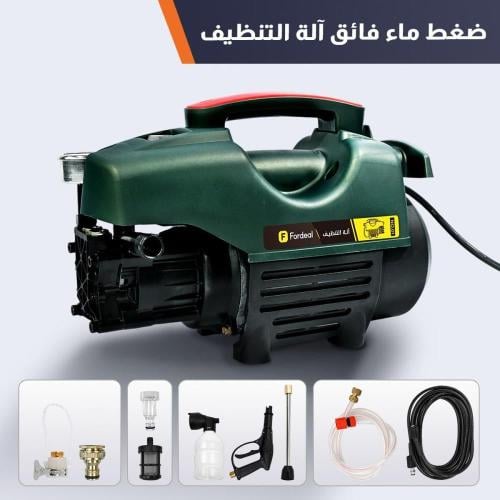 مضخة ماء للتنظيف المنزلي تعمل على كهرب 220 و بقوة...