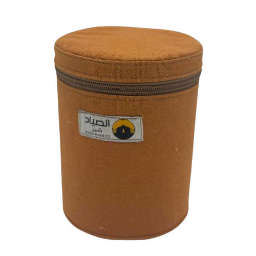 علبة ستيل بجراب تنزاني مقاس13
