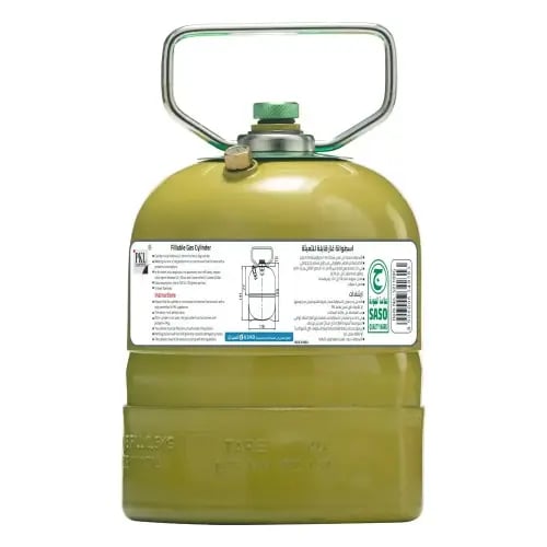 دبة غاز رفيعة تفاحي 0.5كيلو 1.2لتر مطورة 521109G