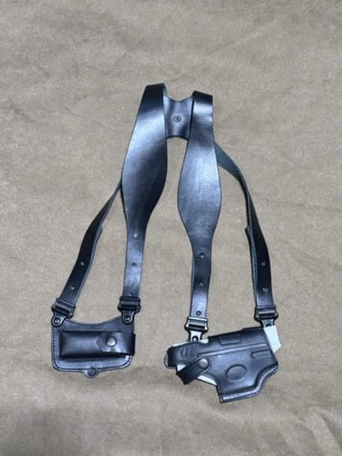 جراب مسدس نص جلك جلد طبيعي