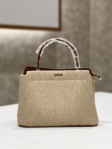 Beige handbag