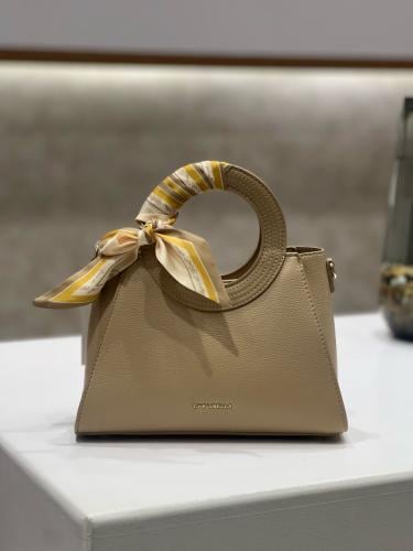 Beige handbag