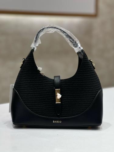 Black handbag