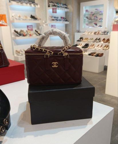 Luxurious red bag from Chanel