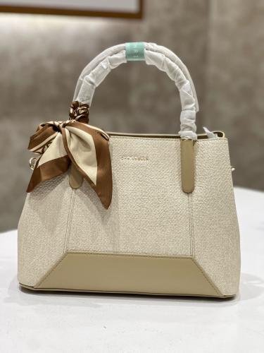 Beige handbag