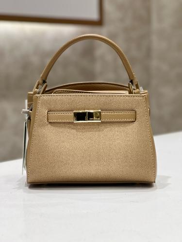 Beige handbag