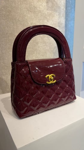 Luxurious red Chanel bag