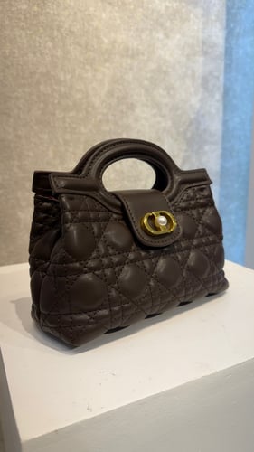Luxury black Dior bag