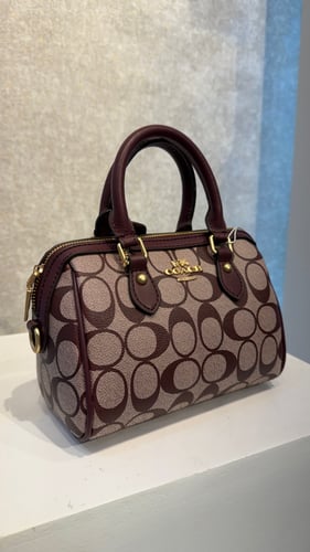 A luxurious brown bag from Coach